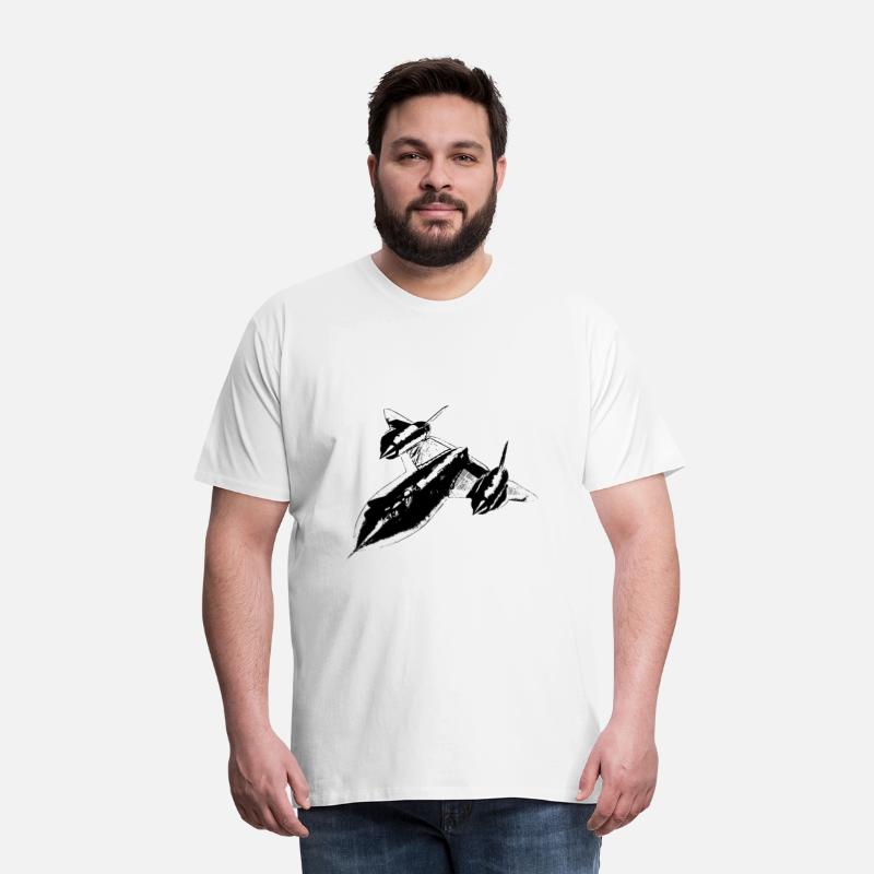 Airplane SR-71 Blackbird black