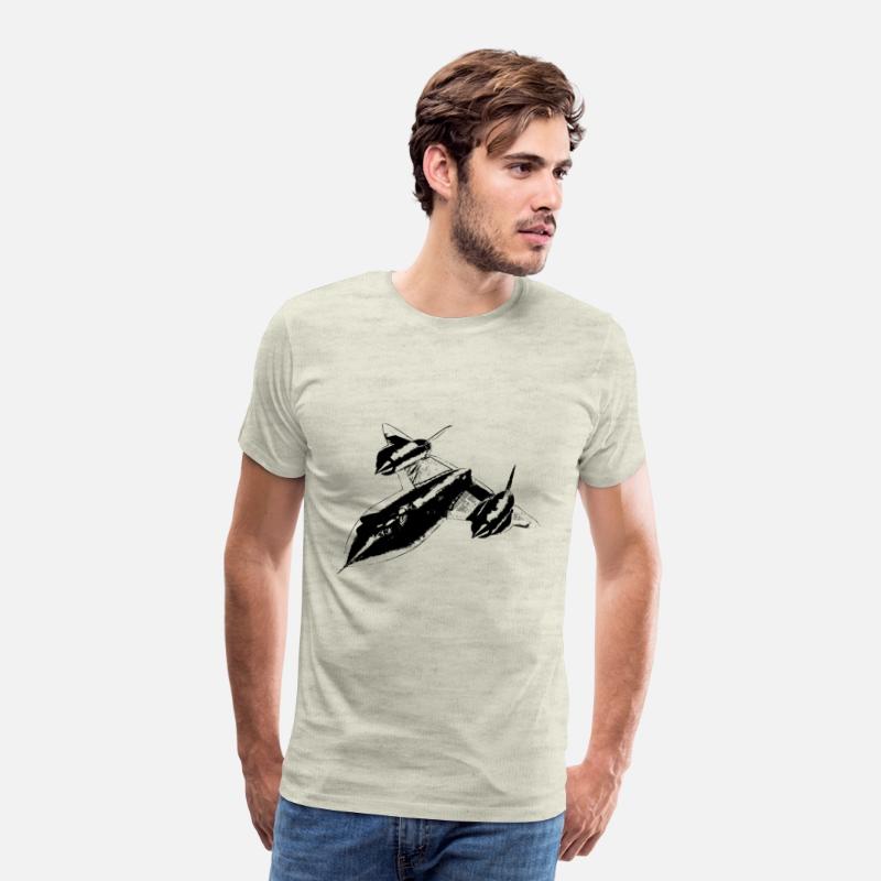 Airplane SR-71 Blackbird black