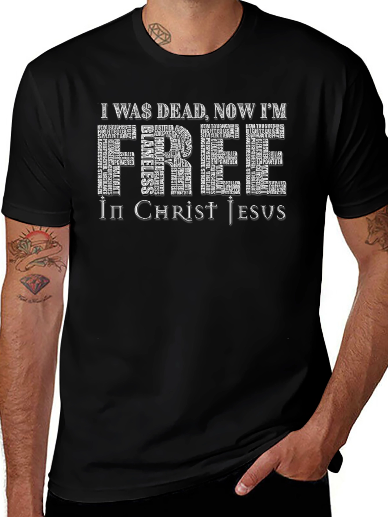 I Was Dead Now Im Free Christian T-Shirt