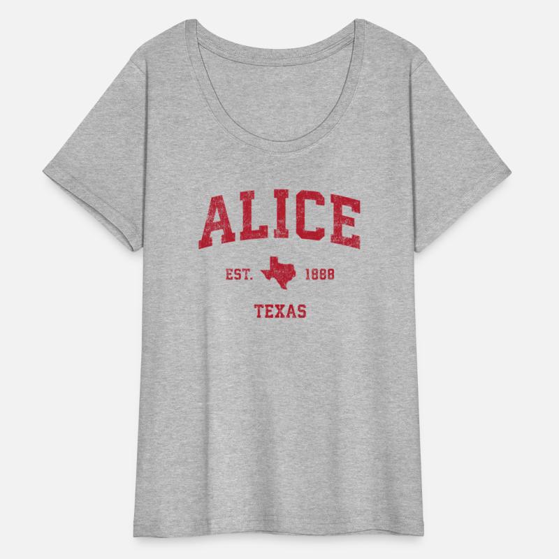 Alice Texas Tx Sports Red Print