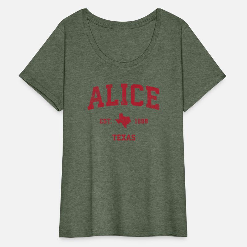 Alice Texas Tx Sports Red Print