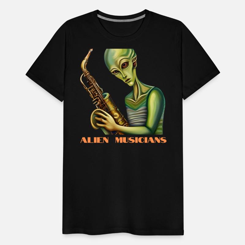 Alien Saxophone Player, Outer Space, Musicians