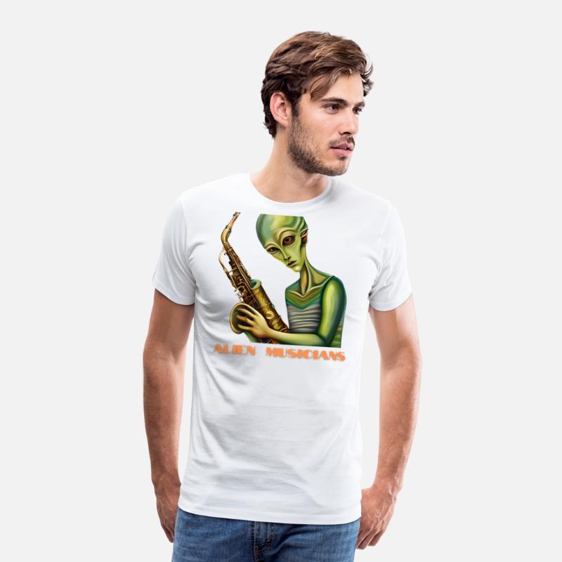 Alien Saxophone Player, Outer Space, Musicians