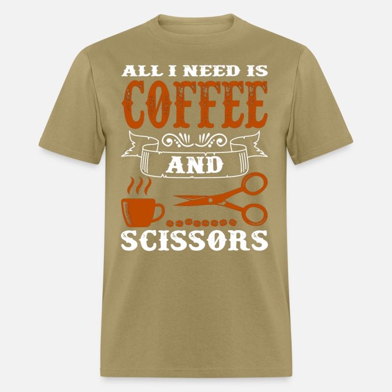 All i need is coffee and scissors