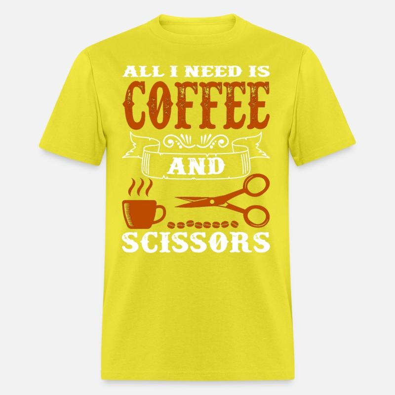All i need is coffee and scissors