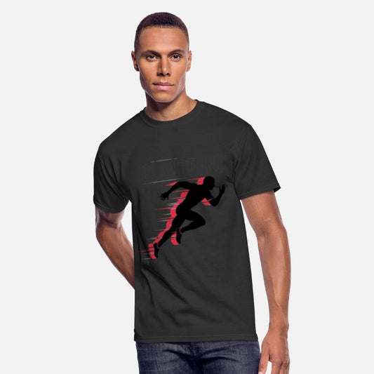 All Or Nothing Motivational Runner Graphic for