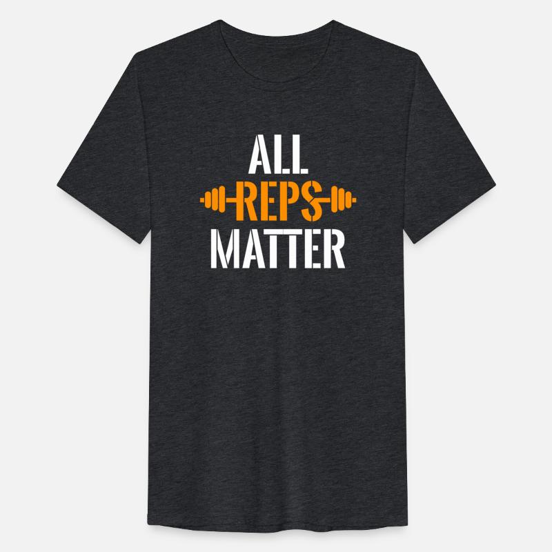 All Reps Matter Motivational Gym Quote
