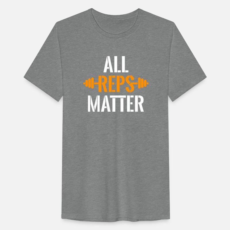 All Reps Matter Motivational Gym Quote