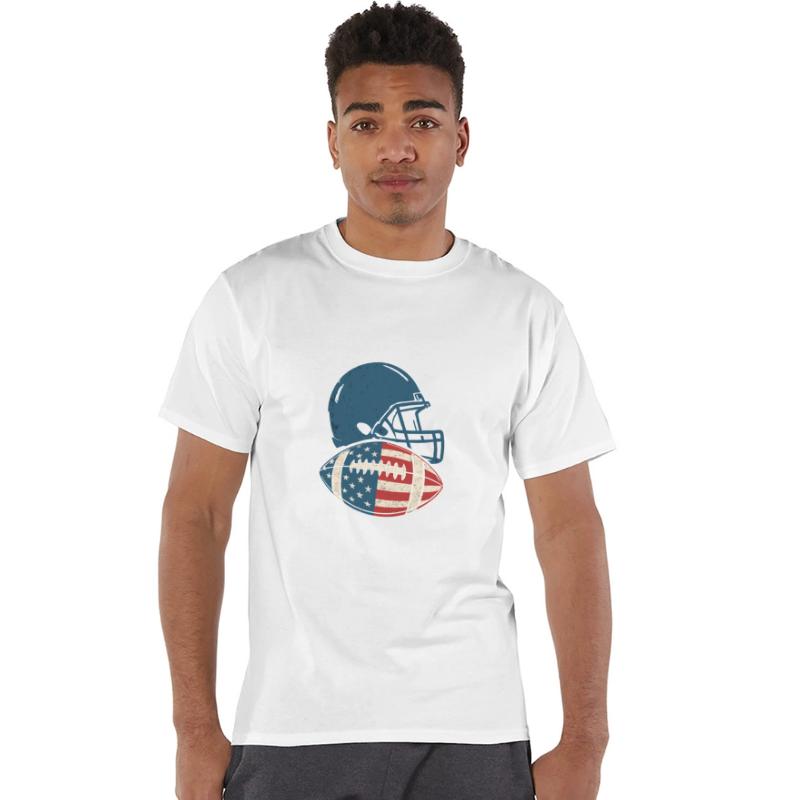 American Football – USA Flag Helmet & Ball