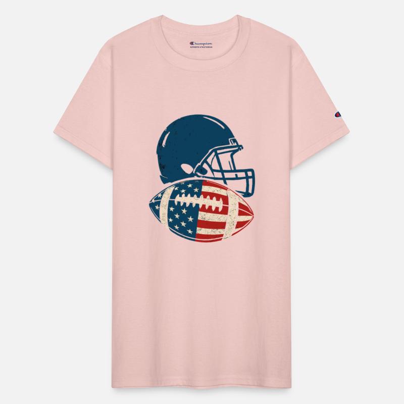 American Football – USA Flag Helmet & Ball