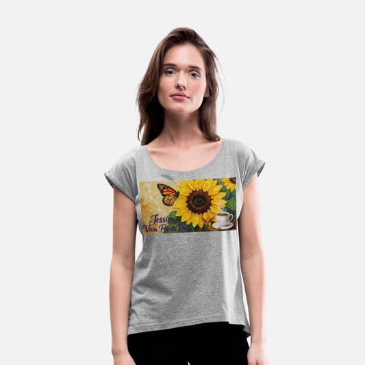 An oil painting in the style of Monarch Butterfly