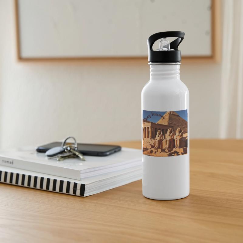 Ancient Egyptian Sphinx and Pyramid Scene