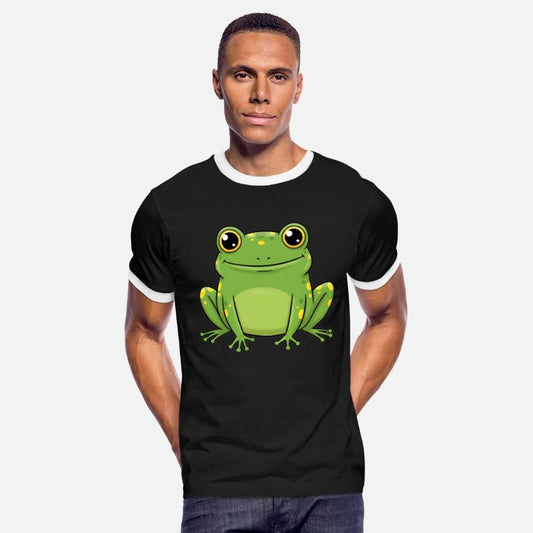 Animal cartoon frog