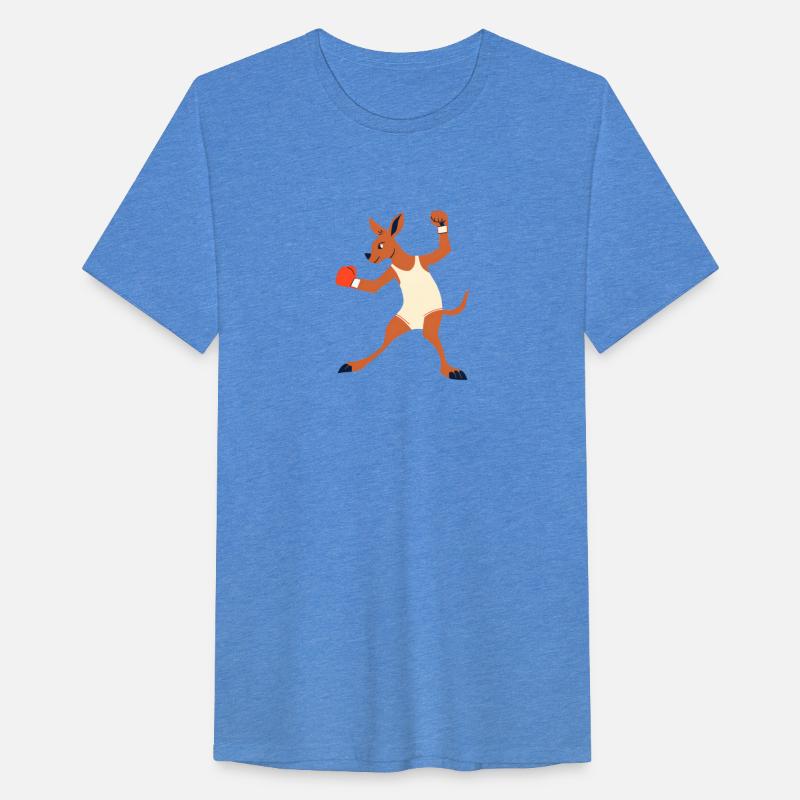 Animated Boxing Kangaroo Art Print