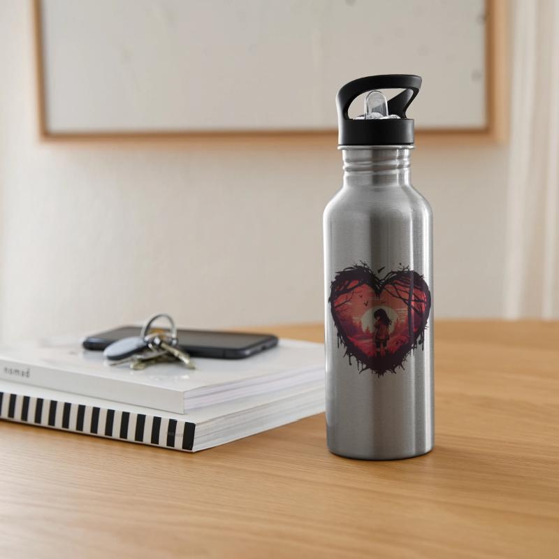 Anime Girl lost Love two Emblem