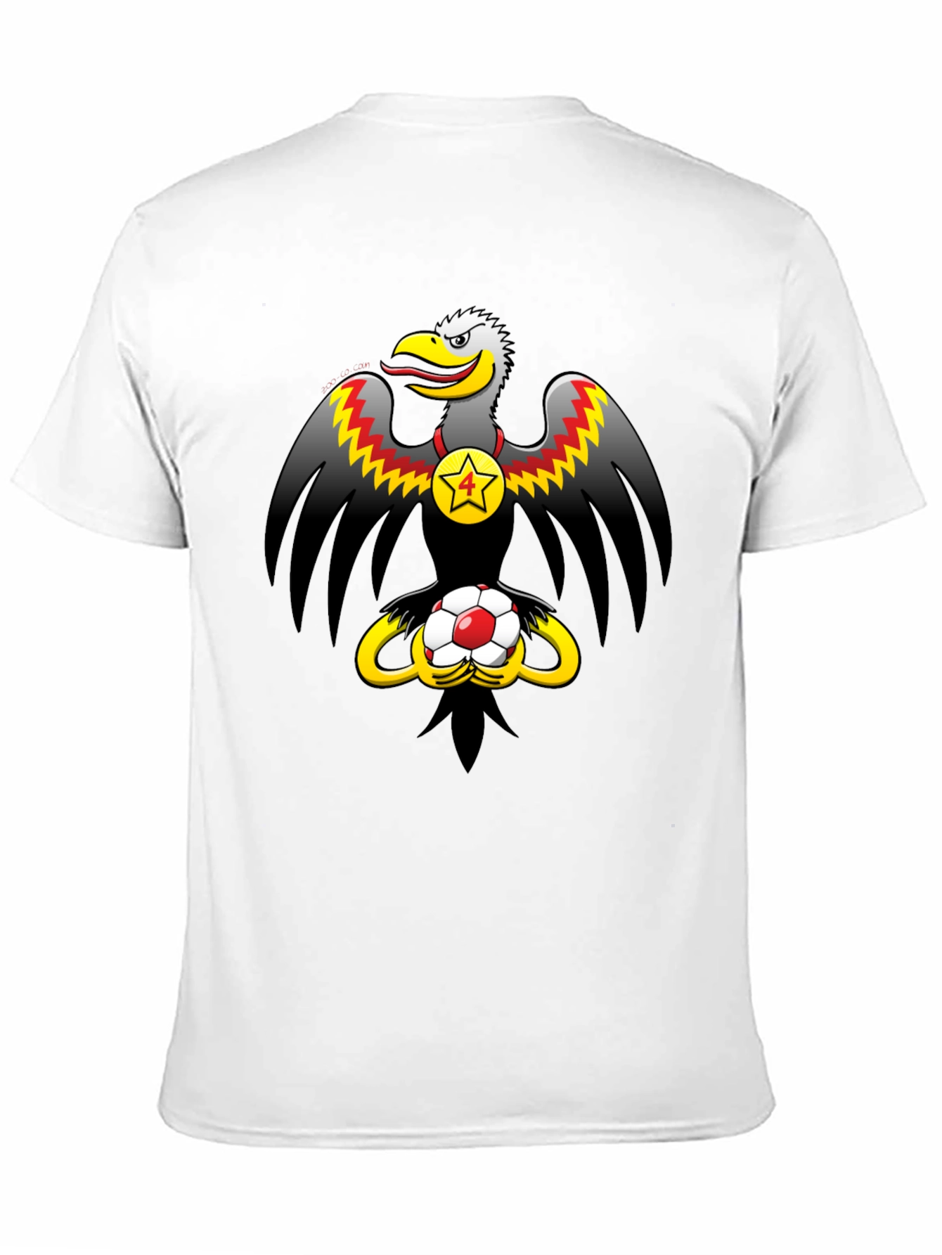 Eagle & Soccer Ball Graphic T-Shirt