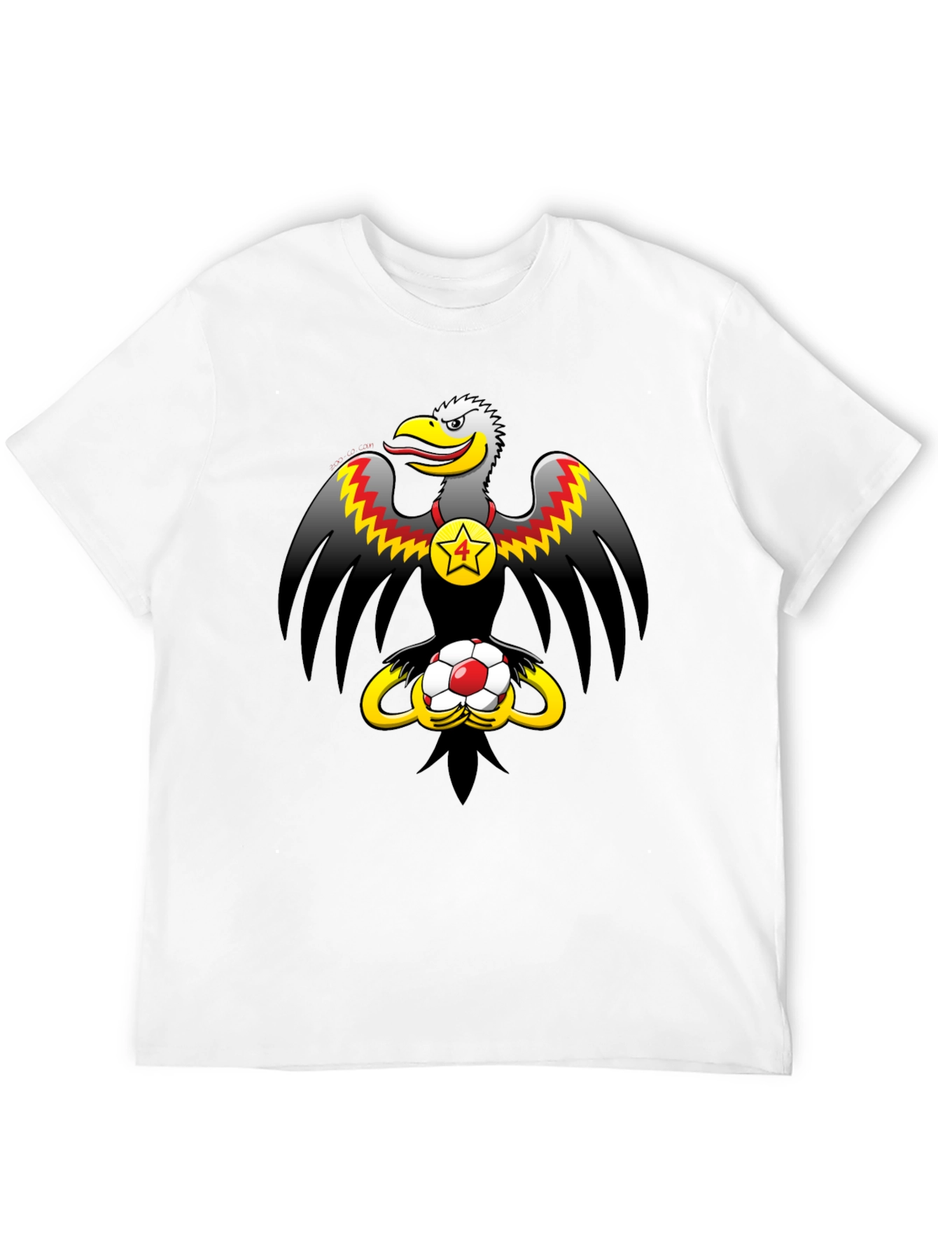 Eagle & Soccer Ball Graphic T-Shirt