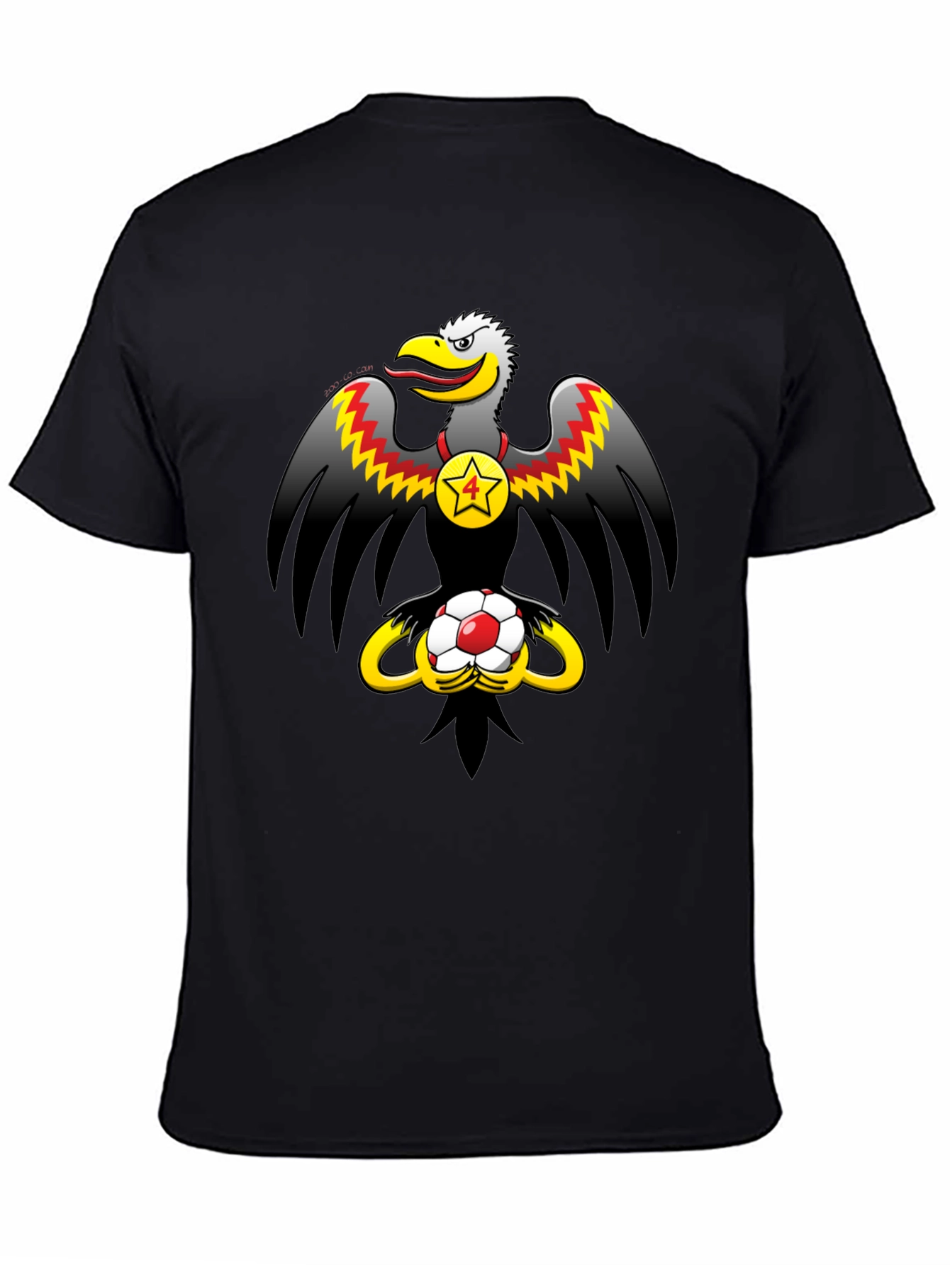 Eagle & Soccer Ball Graphic T-Shirt