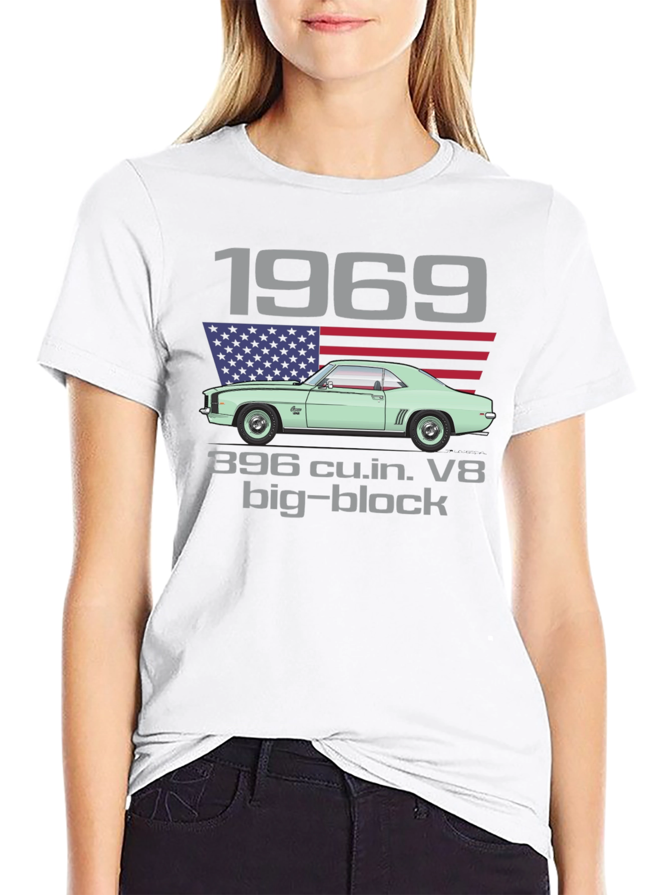 1969 Classic Car Graphic T-Shirt