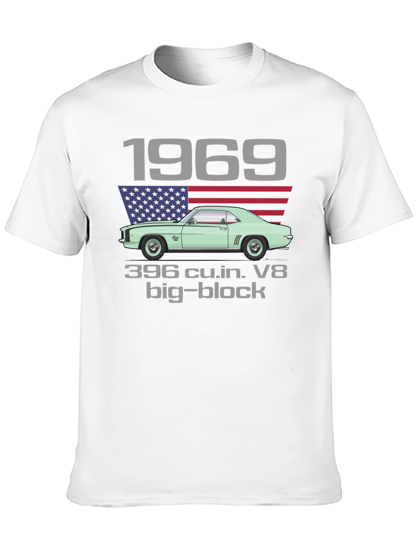 1969 Classic Car Graphic T-Shirt