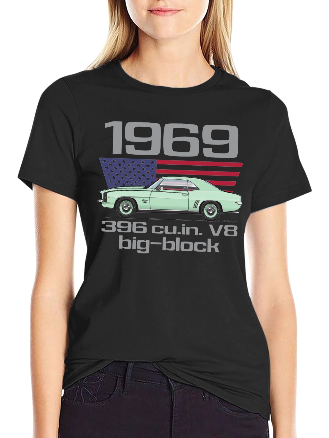 1969 Classic Car Graphic T-Shirt
