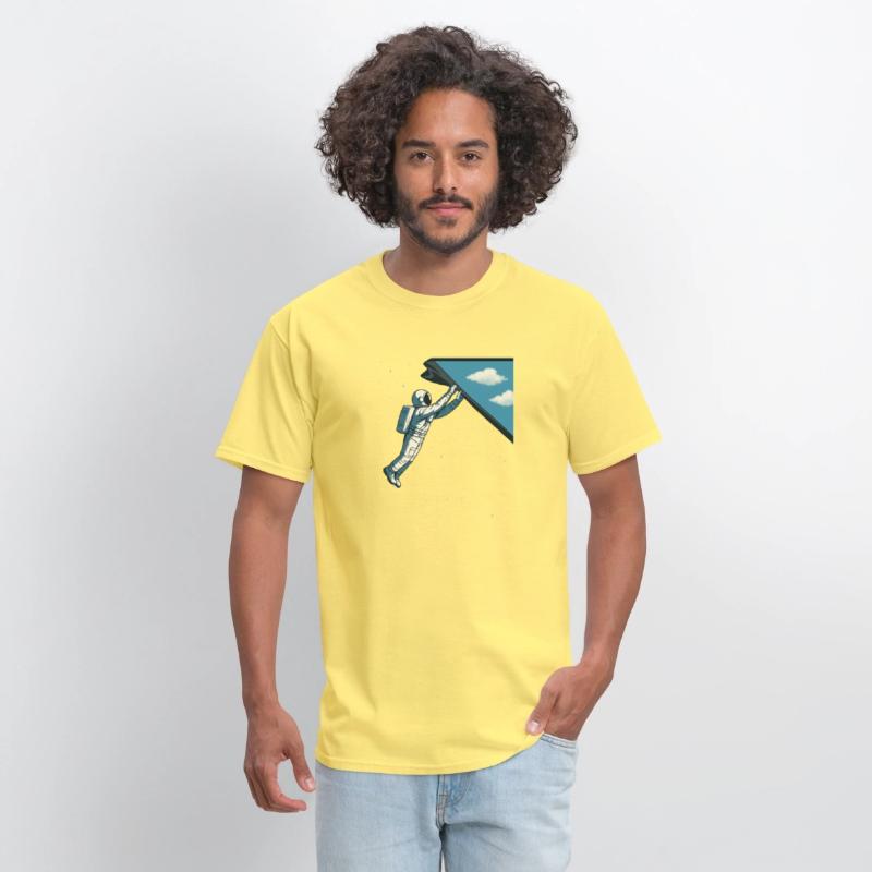 Astronaut open the sky