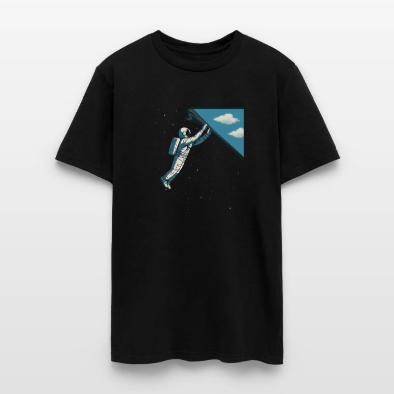 Astronaut open the sky