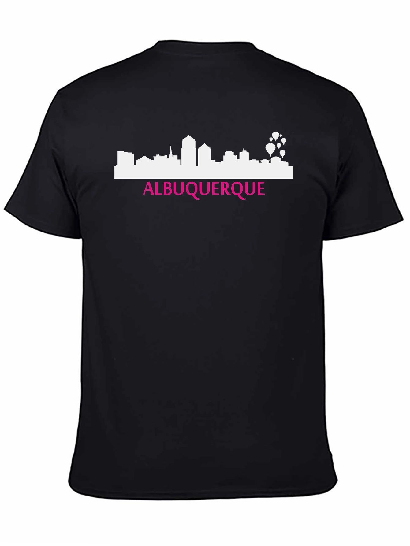 Albuquerque Skyline Graphic Tee - Unisex Cotton T-Shirt