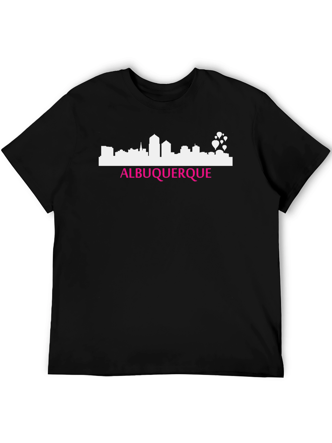 Albuquerque Skyline Graphic Tee - Unisex Cotton T-Shirt