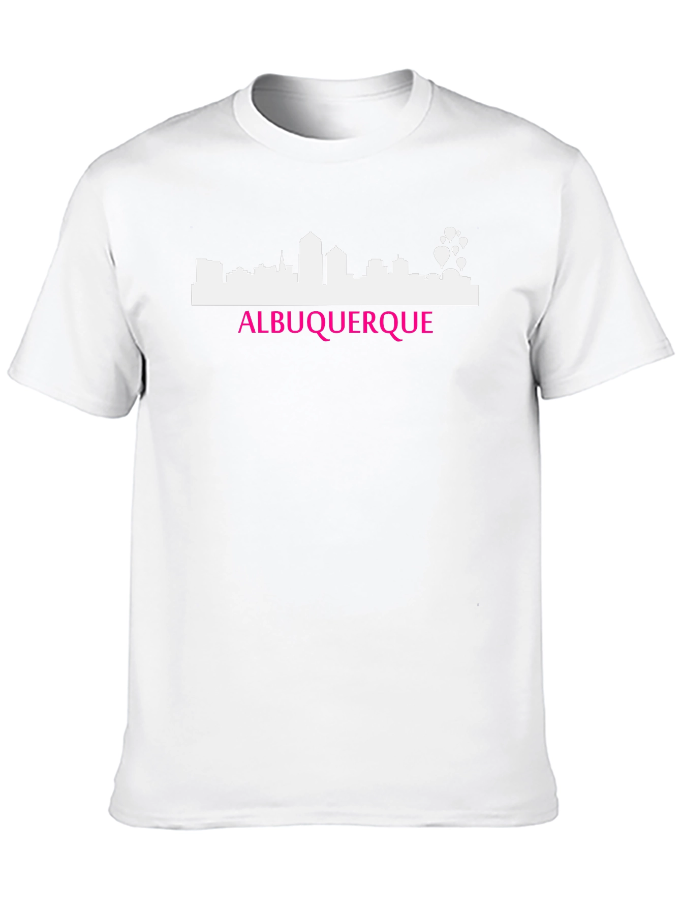 Albuquerque Skyline Graphic Tee - Unisex Cotton T-Shirt