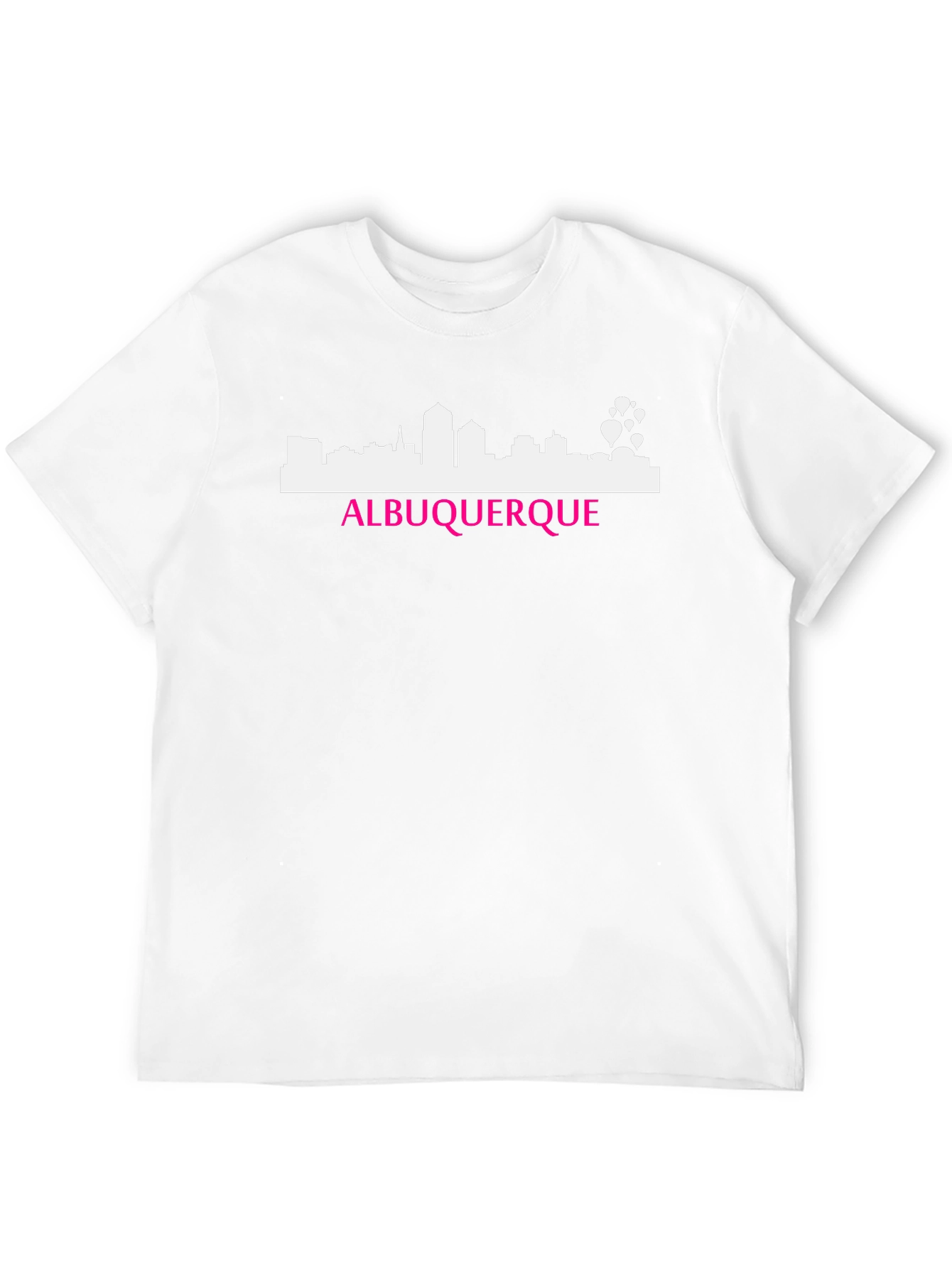 Albuquerque Skyline Graphic Tee - Unisex Cotton T-Shirt