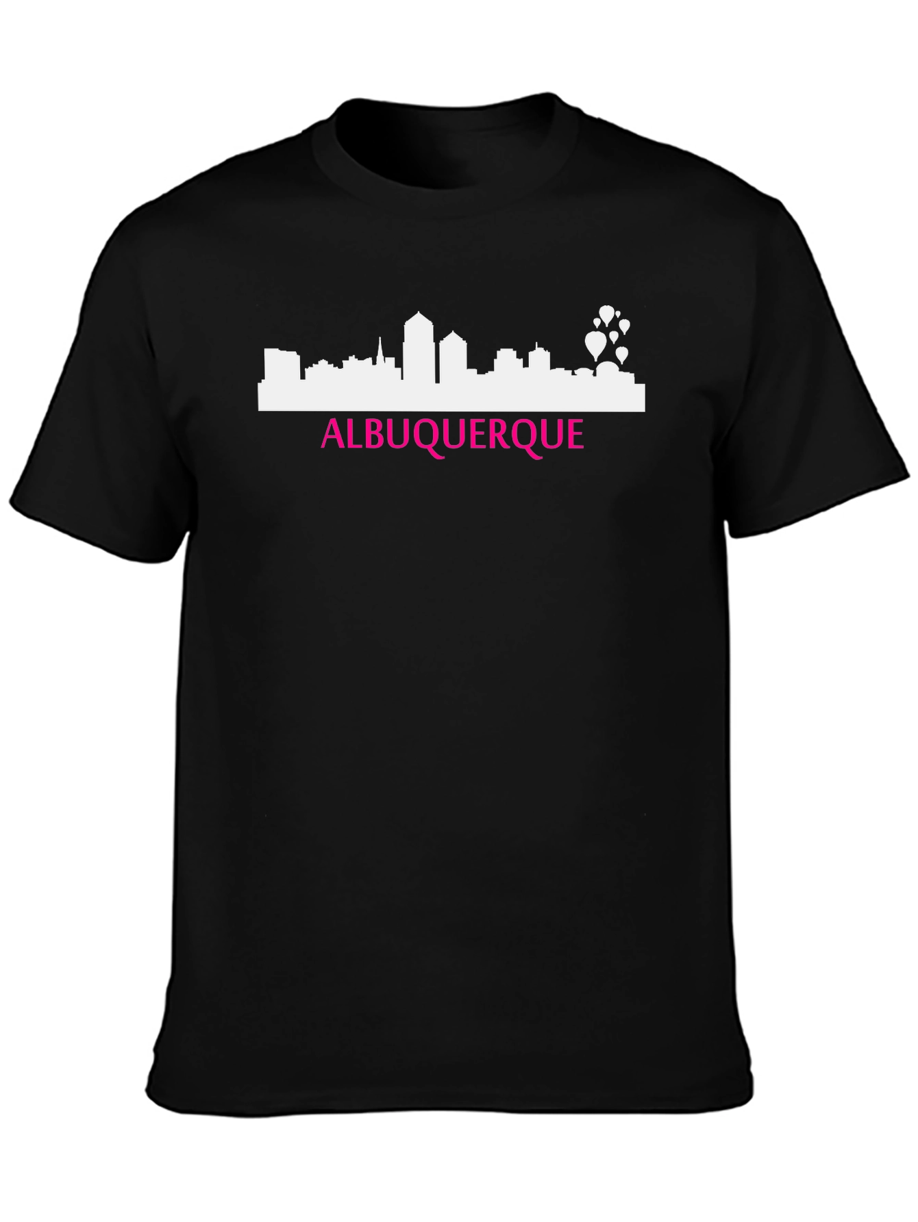 Albuquerque Skyline Graphic Tee - Unisex Cotton T-Shirt