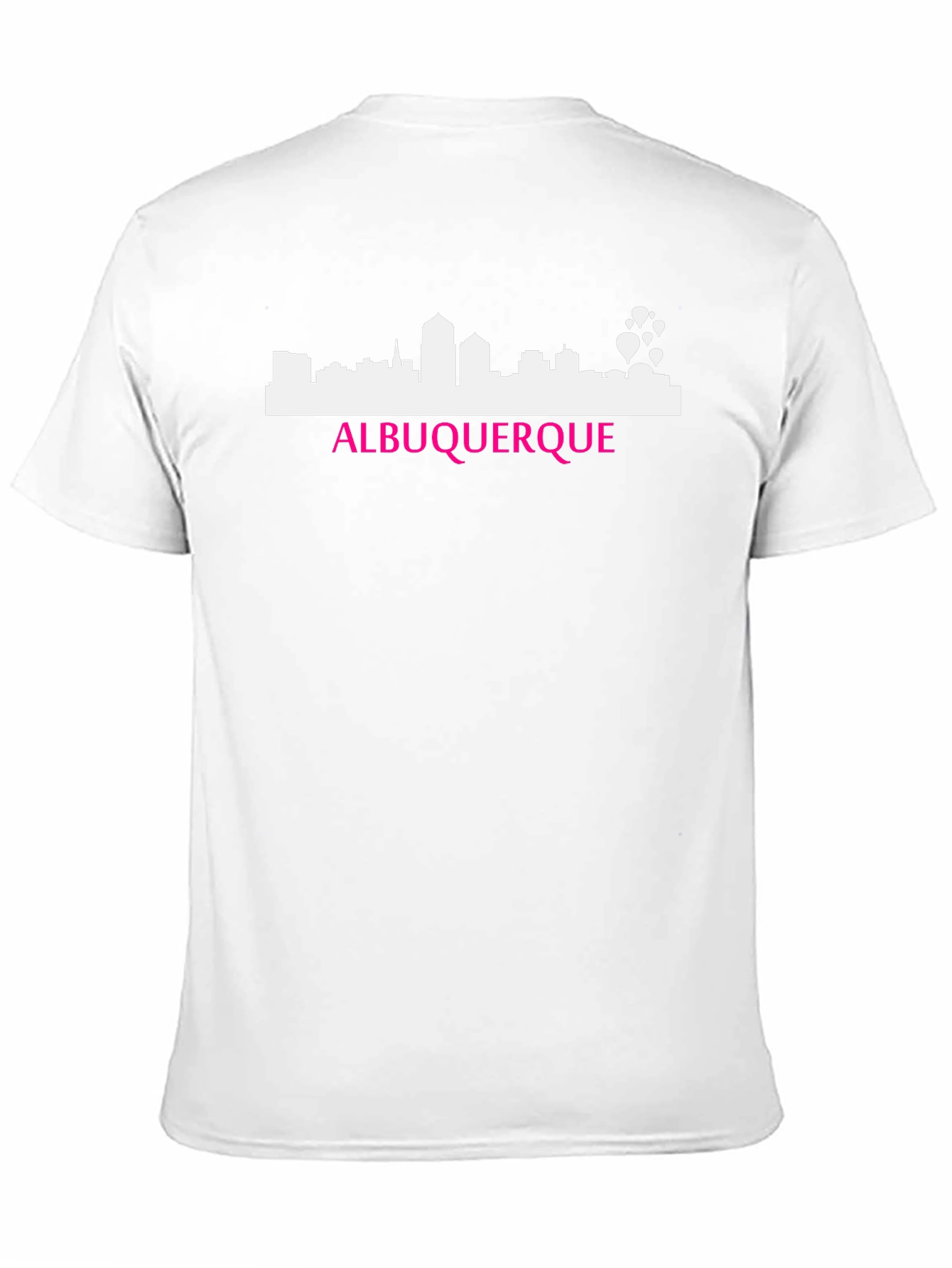 Albuquerque Skyline Graphic Tee - Unisex Cotton T-Shirt