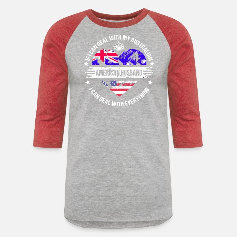 Australian American Husband Heritage Flags