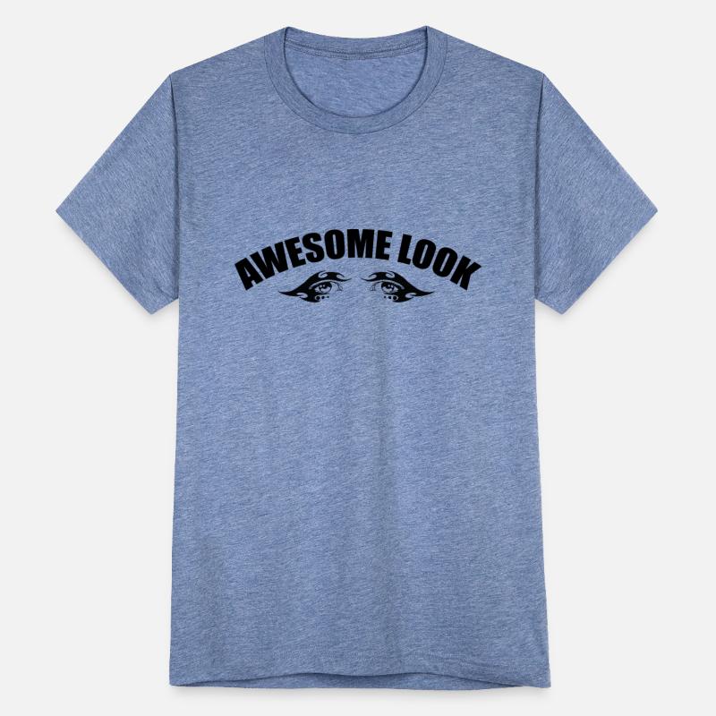 Awesome Look Eyes T shirt design for man, woman