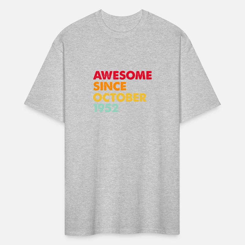Awesome Since october 1952 70th Birthday Gifts