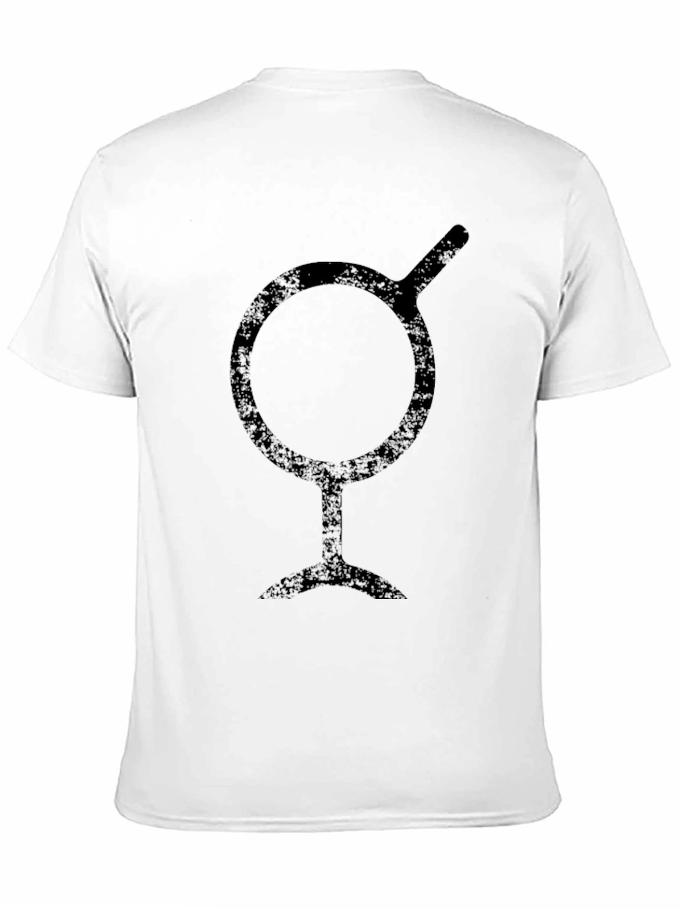 Abstract Symbol Black Graphic Tee