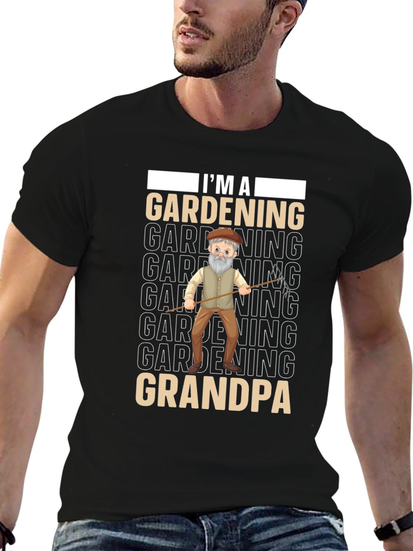 Gardening Grandpa T-Shirt - Perfect for Grandfathers