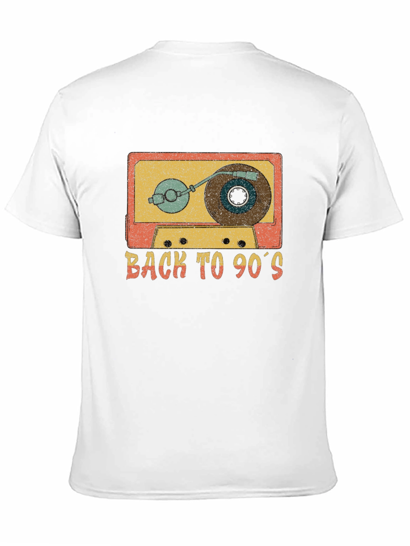 Retro 90s Cassette Tape Graphic T-Shirt
