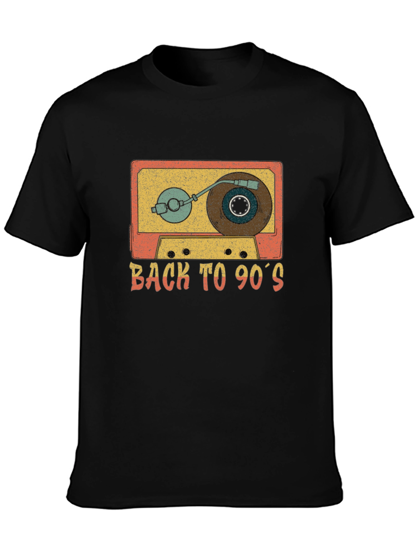 Retro 90s Cassette Tape Graphic T-Shirt