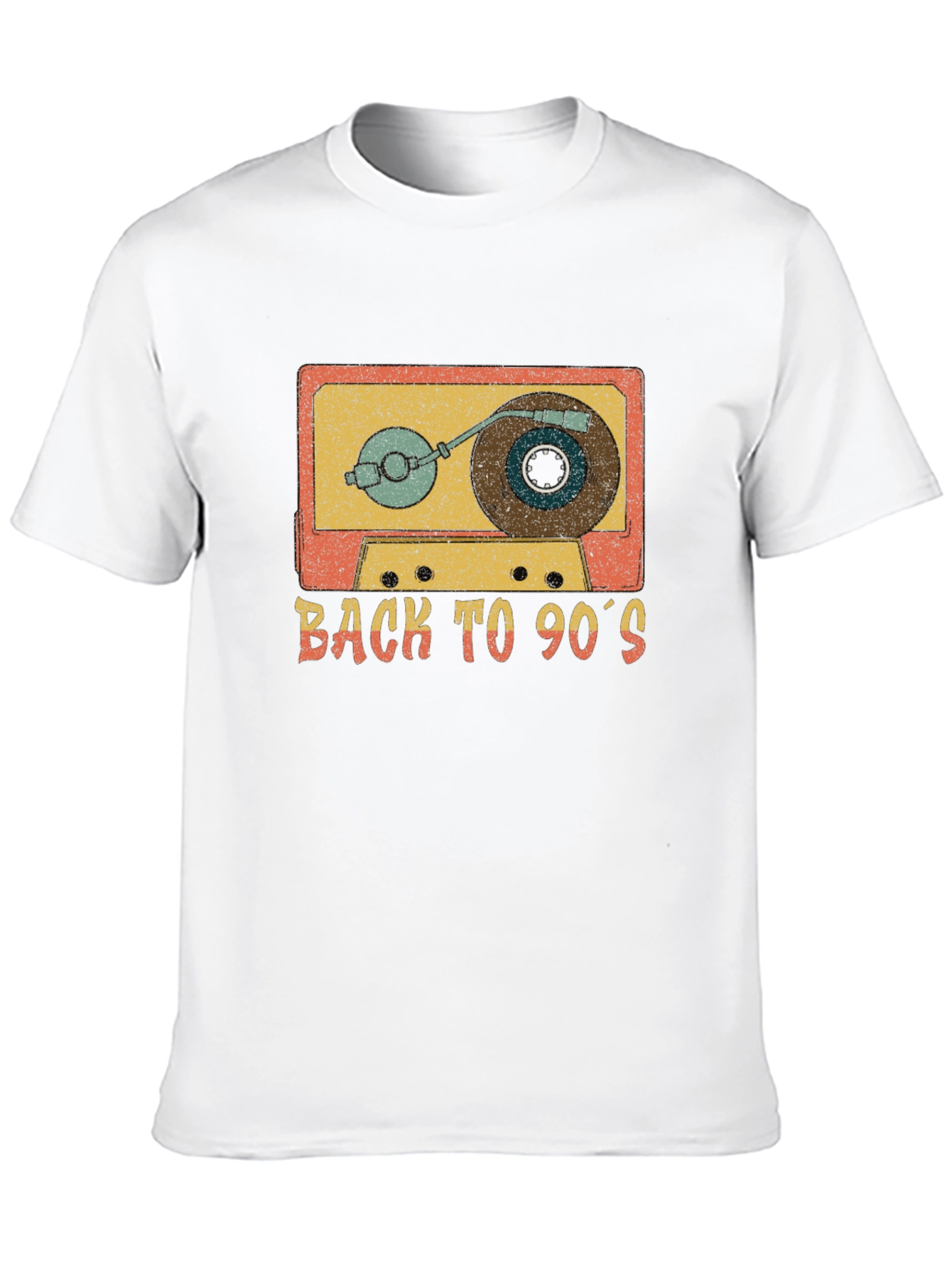 Retro 90s Cassette Tape Graphic T-Shirt