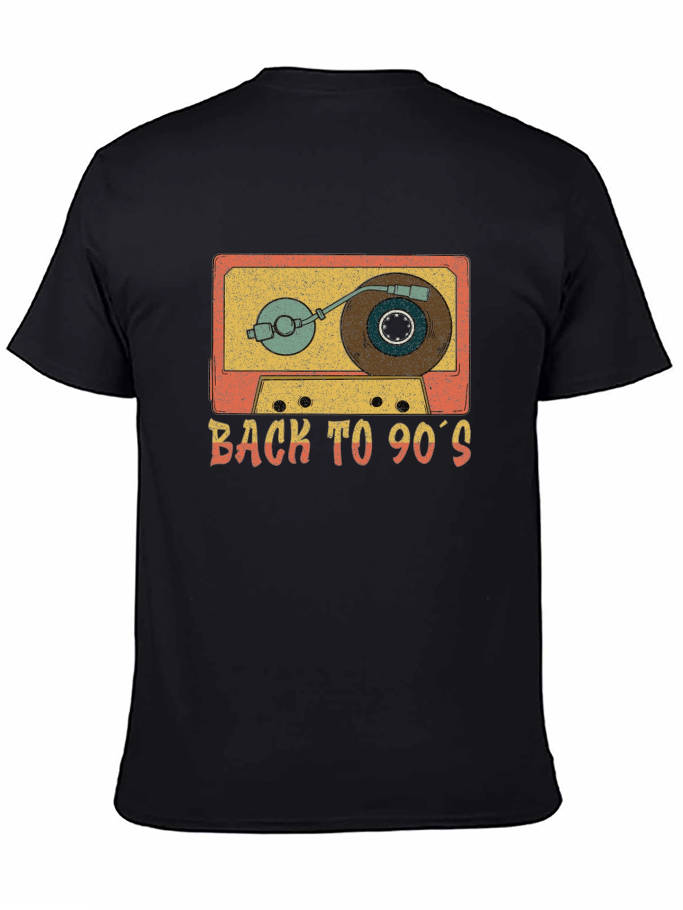 Retro 90s Cassette Tape Graphic T-Shirt
