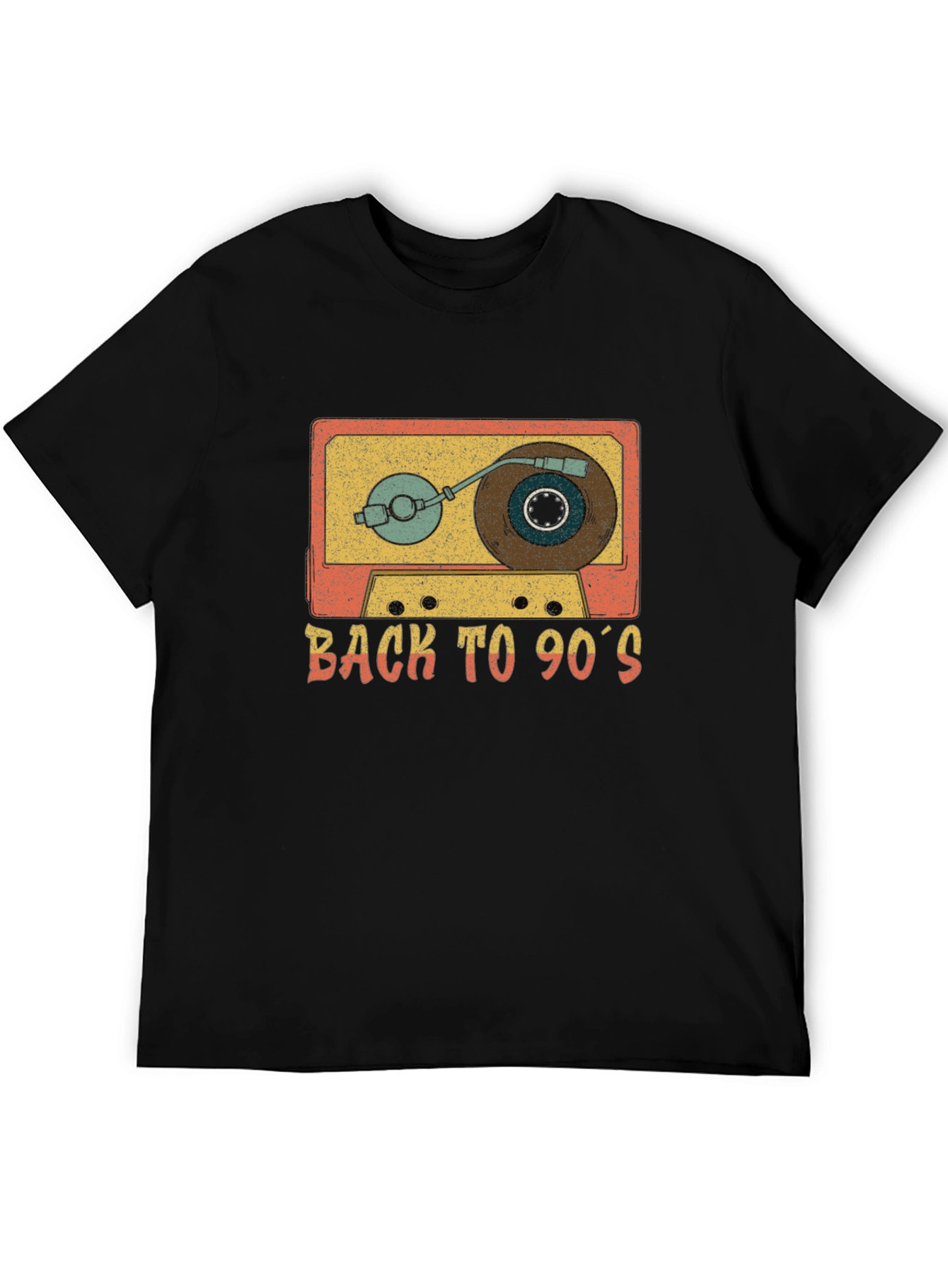 Retro 90s Cassette Tape Graphic T-Shirt