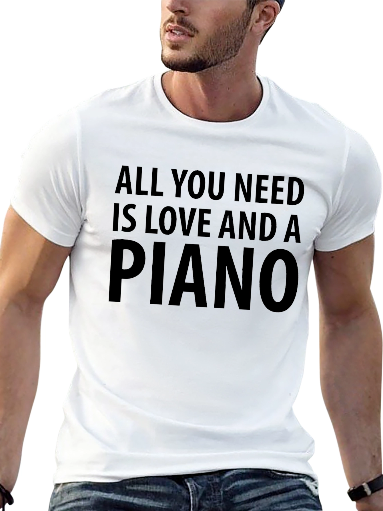 All You Need Is Love And A Piano T-Shirt