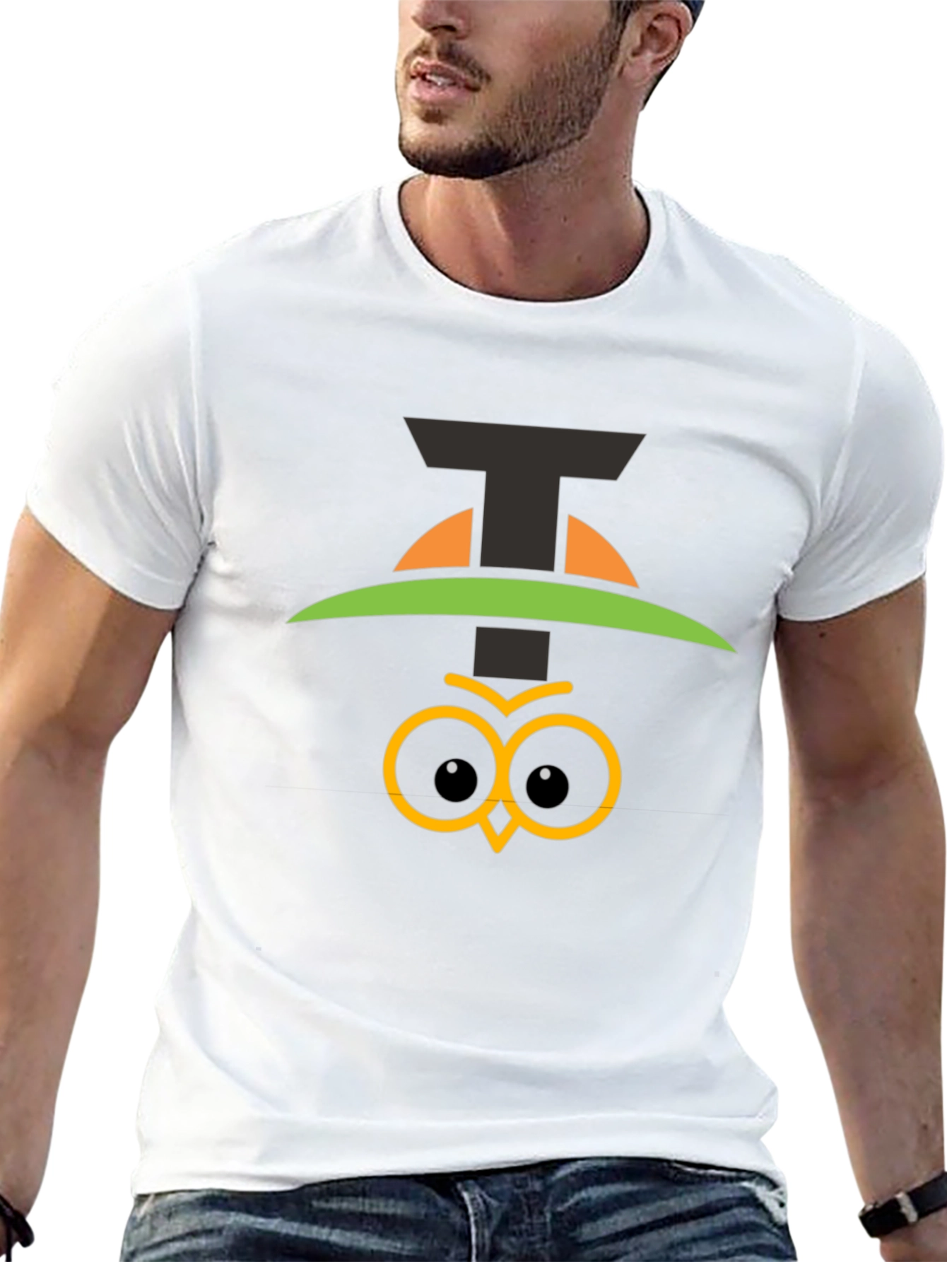 Abstract Owl T-Shirt
