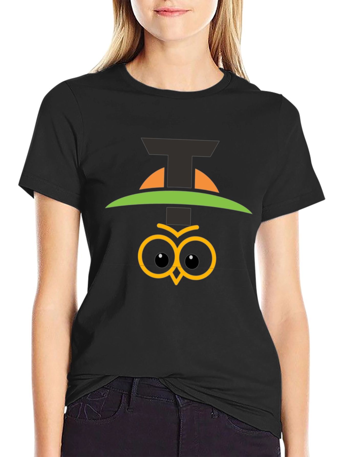 Abstract Owl T-Shirt