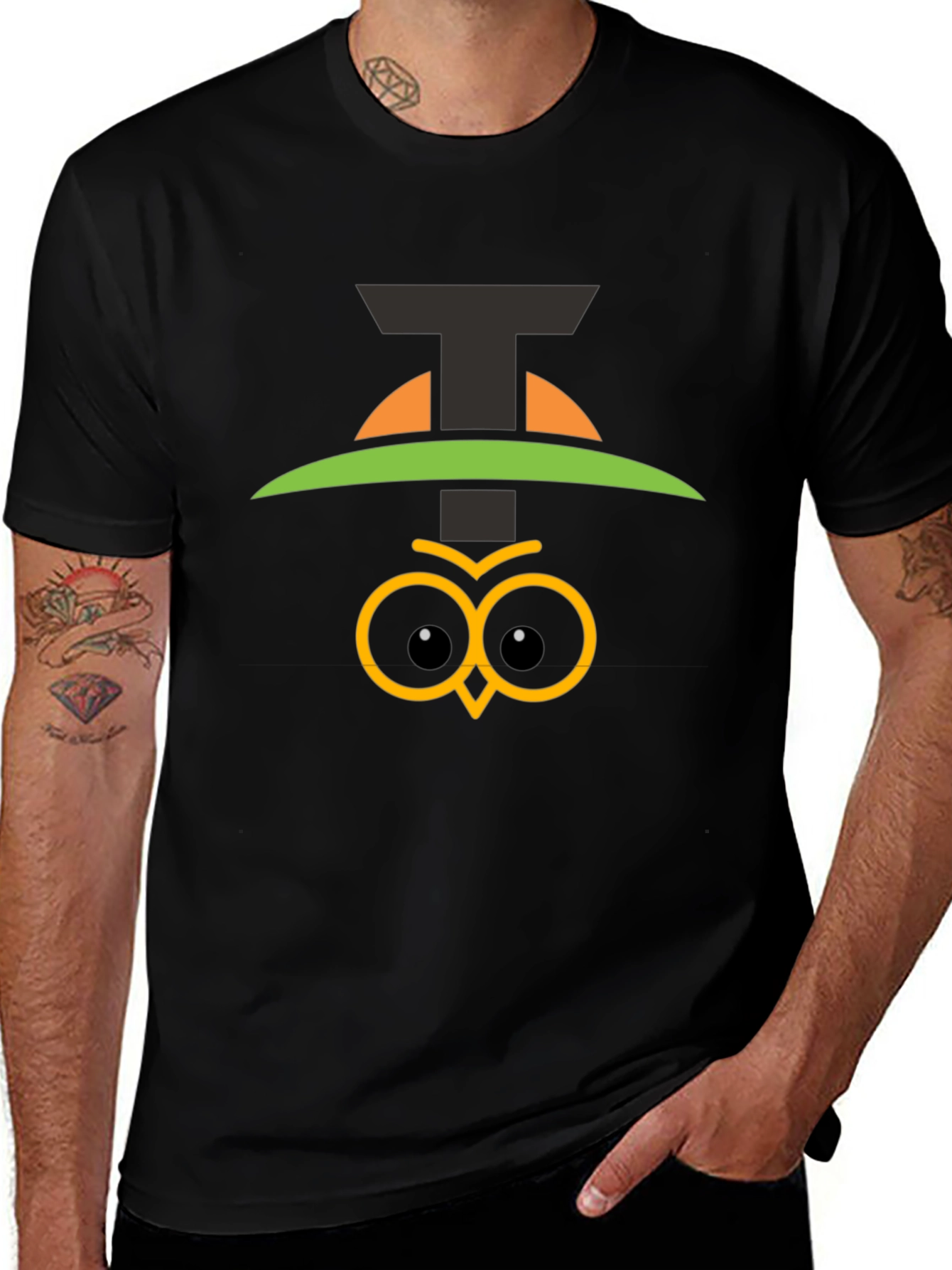 Abstract Owl T-Shirt
