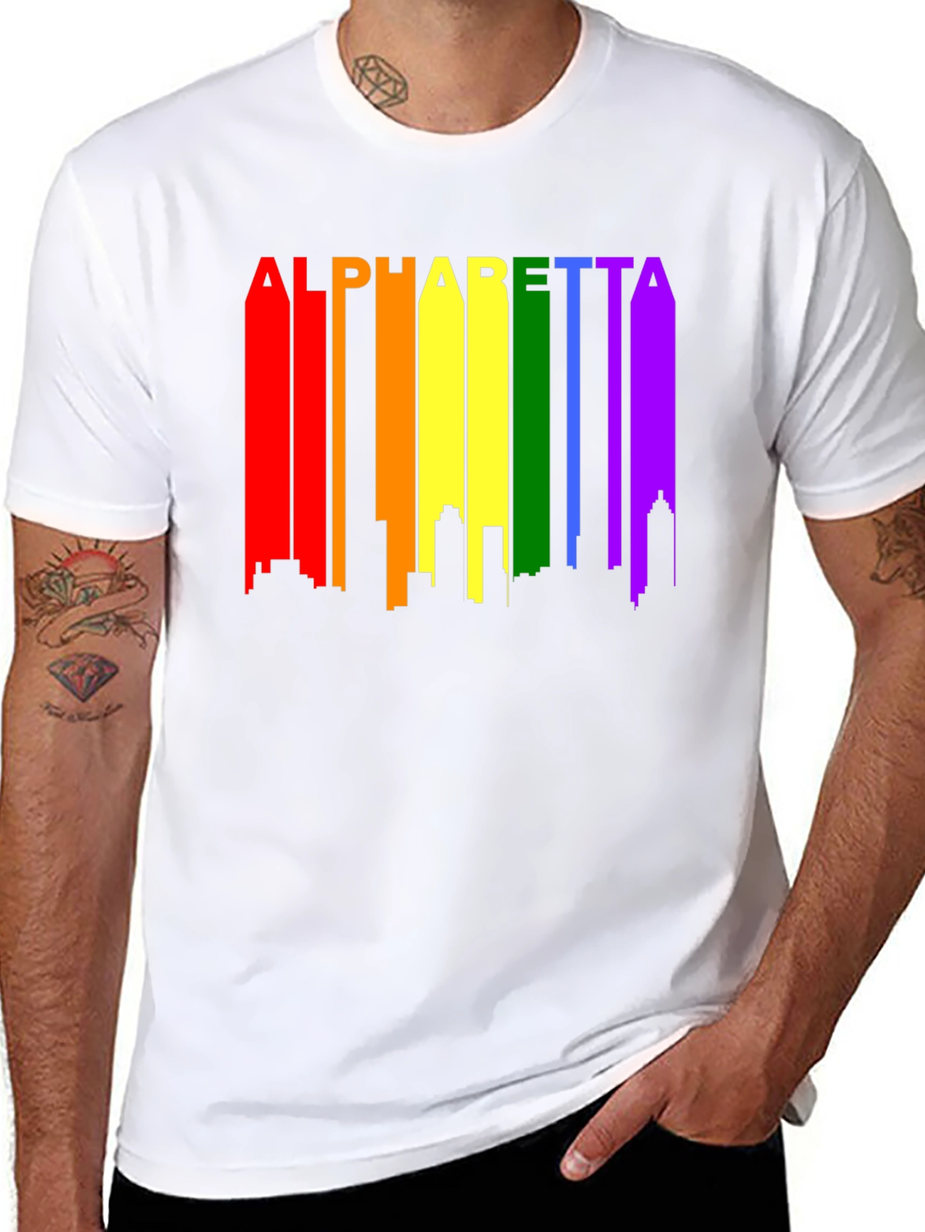 Alpharetta Rainbow Pride T-Shirt