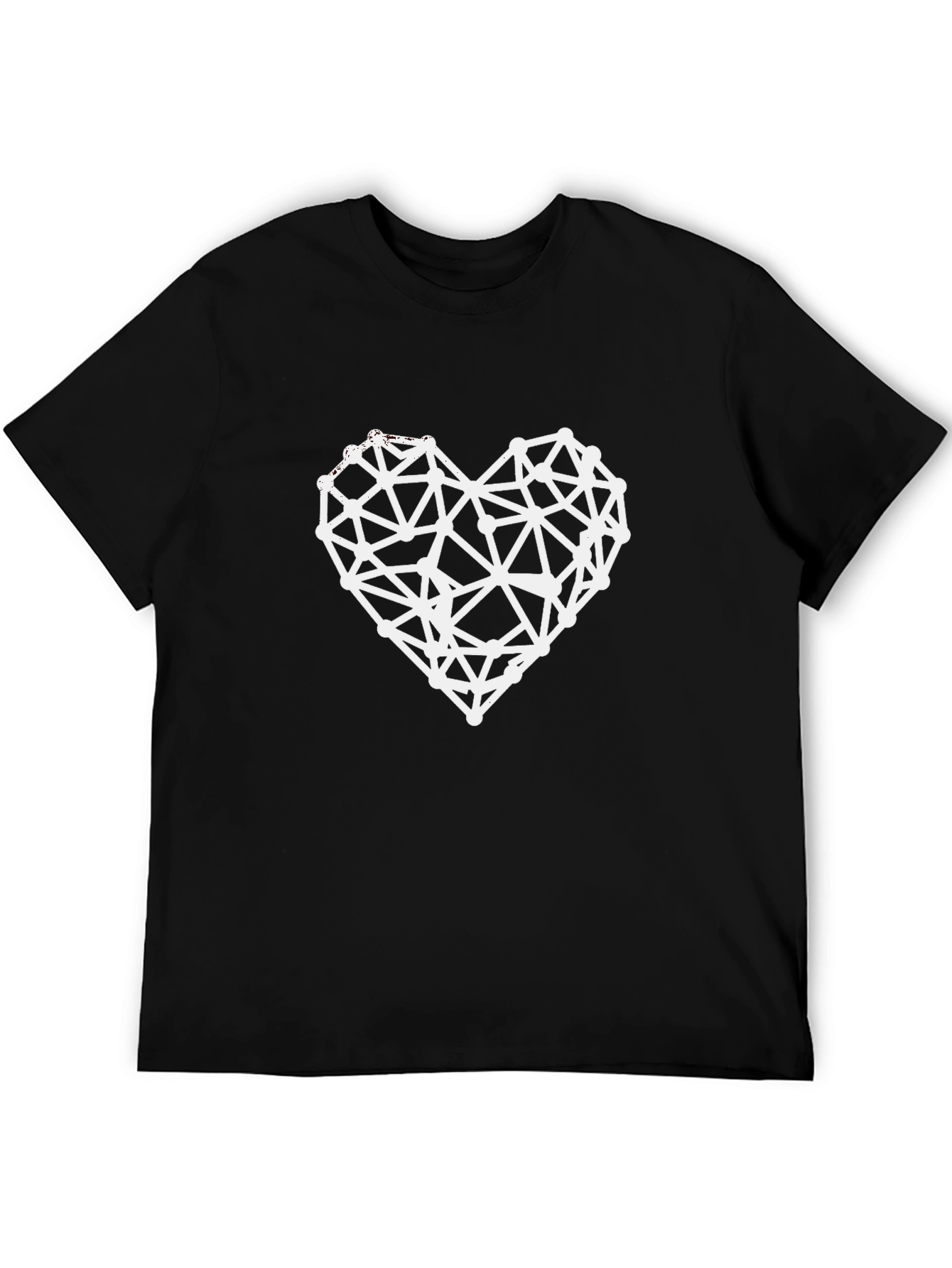 Geometric Heart T-Shirt - Modern Love Tee