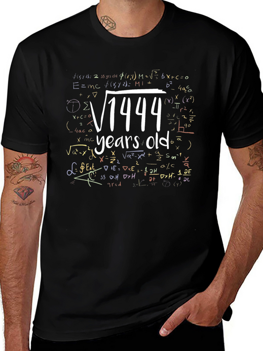 Funny Math 38th Birthday T-Shirt